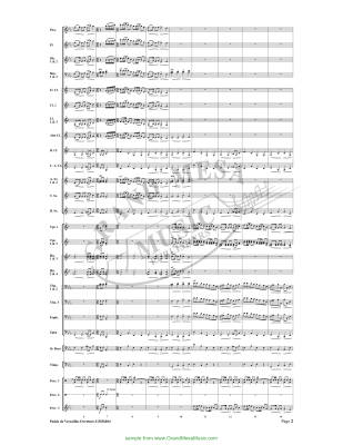 Palais de Versaille Overture - Bennette - Concert Band - Gr. 4
