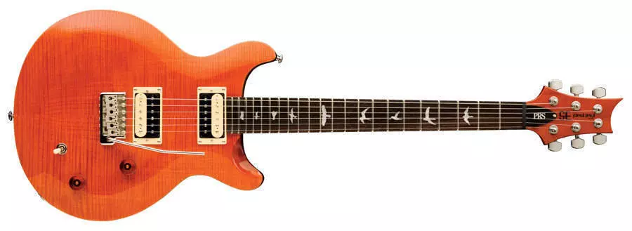 SE Carlos Santana Electric Guitar - Orange