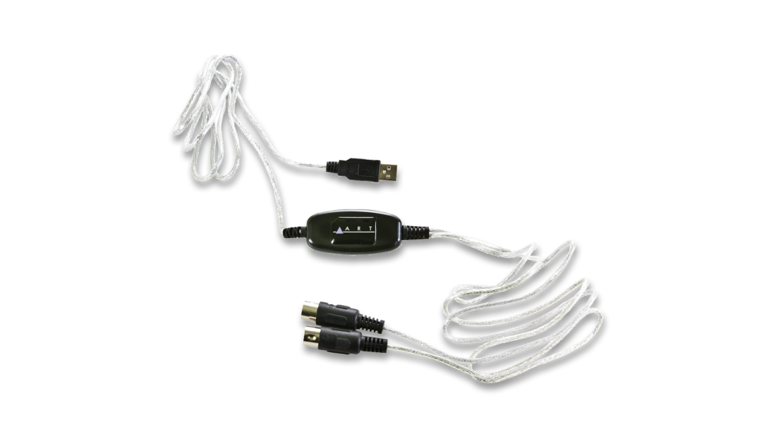 MIDI In/Out via USB Cable