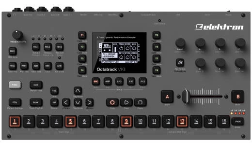 Octatrack MKII 8-track Stereo Sampler and Sequencer
