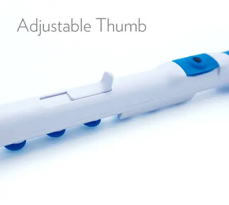 Recorder+ with Case - German Fingering - Black/Blue