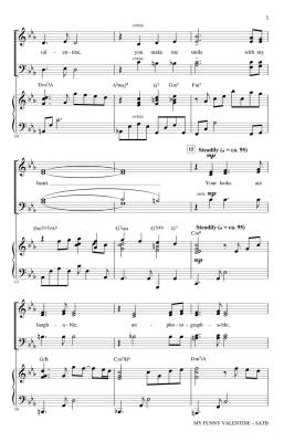 My Funny Valentine (from Babes in Arms) - Rodgers/Hart/Huff - SATB
