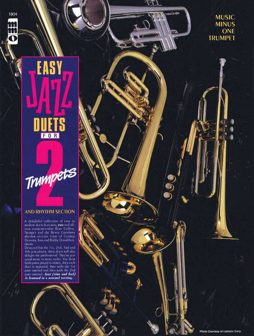 Easy Jazz Duets for 2 Trumpets and Rhythm Section - Trumpet - Book/CD