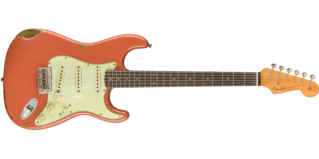 1959 Stratocaster Heavy Relic with Case - Faded Aged Tahitian Coral