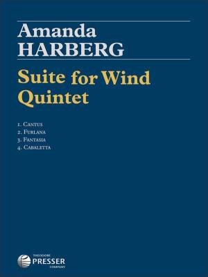 Theodore Presser - Suite for Wind Quintet - Hargerg - Flute/Oboe/Bb Clarinet/F Horn/Bassoon - Score/Parts