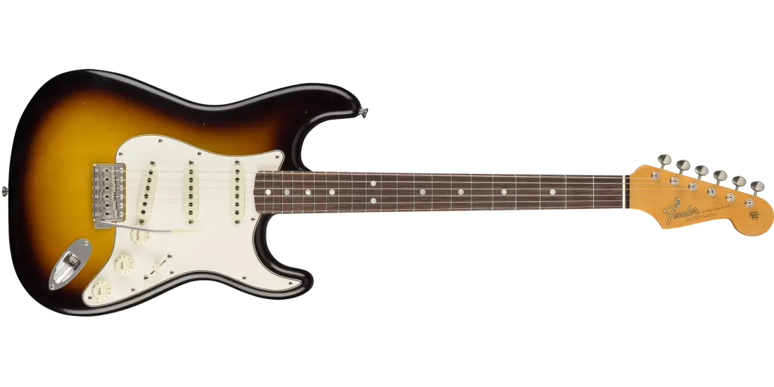 1965 Stratocaster Journeyman Relic, Rosewood Fingerboard -  Faded 3-Color Sunburst
