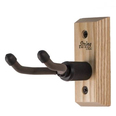 String Swing - Wood Back Ukulele Mount - Ash