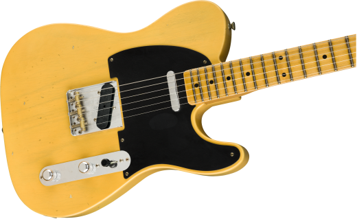 1952 Telecaster Journeyman Relic with Case, Maple Fingerboard - Aged Nocaster Blonde