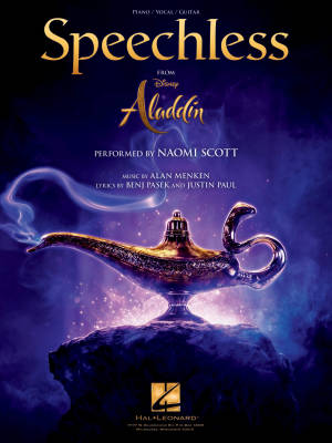 Hal Leonard - Speechless (de Aladdin) - Pasek/Paul/Menken - Piano/Voix/Guitare - Partitions