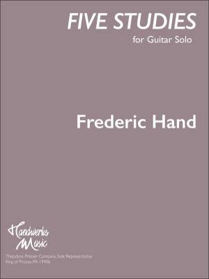 Theodore Presser - Five Studies for Guitar Solo - Hand -