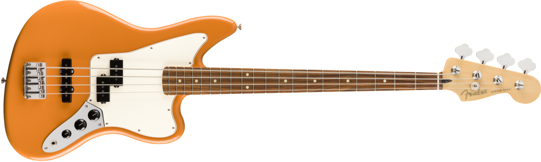 Player Jaguar Bass Pau Ferro - Capri Orange