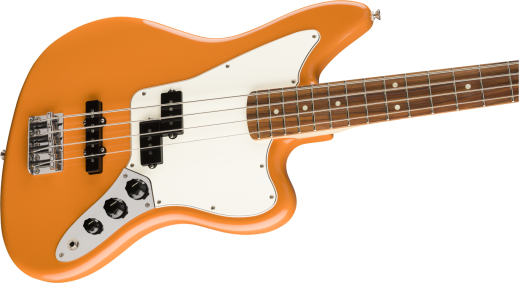 Player Jaguar Bass Pau Ferro - Capri Orange