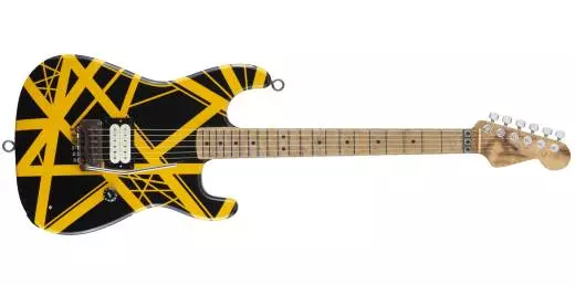 \'79 Bumblebee, Birdseye Maple Fingerboard - Black with Yellow Stripes