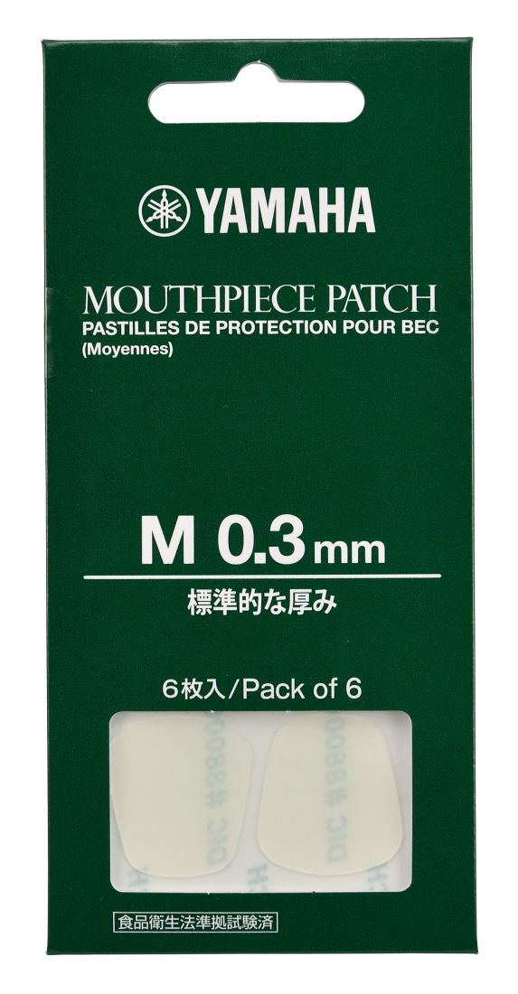 Clear Mouthpiece Patches - Medium - 0.3mm