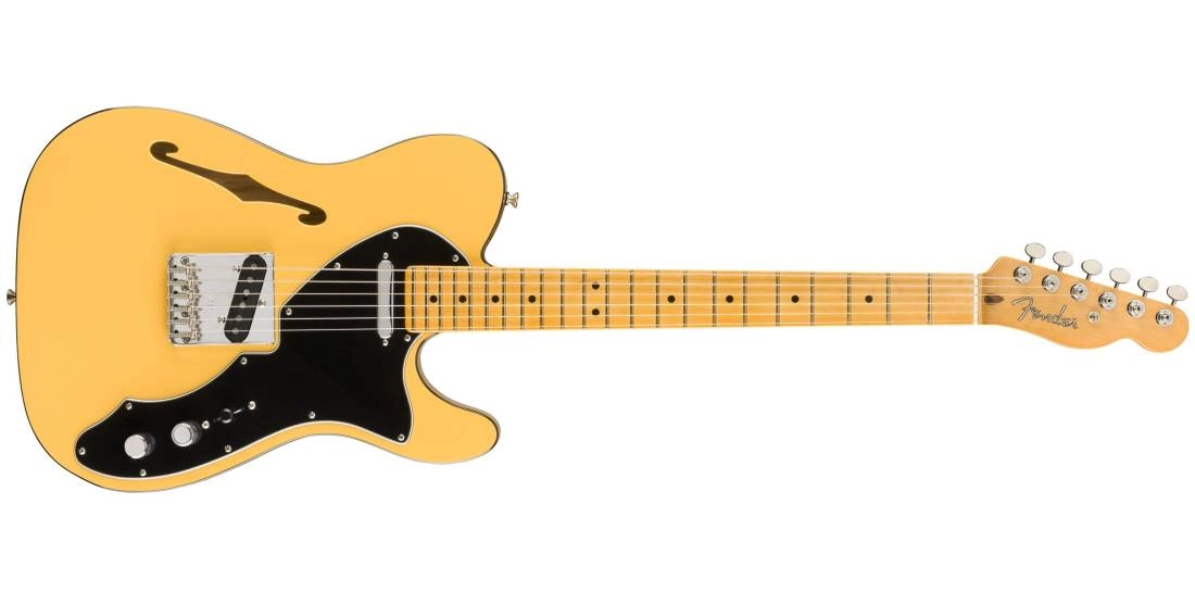 Britt Daniel Tele Thinline w/Maple Neck - Amarillo Gold