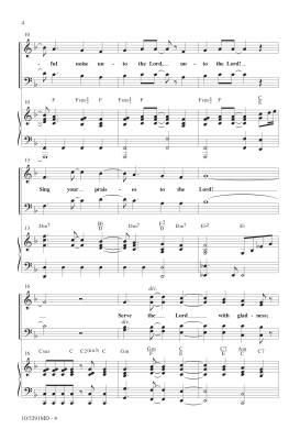 Come Before Him with Singing - McDonald - SATB