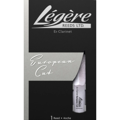 Legere - European Cut Eb Clarinet Reed - Strength 3.25