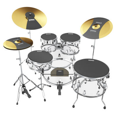 SoundOff Drum Silencers Rock Set (8-Piece)