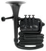 Nuvo - jHorn - Starter Brass Instrument - Black\/Black