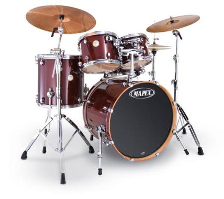 Meridian Maple Standard 5-Piece Drum Kit with Hardware - Cherry