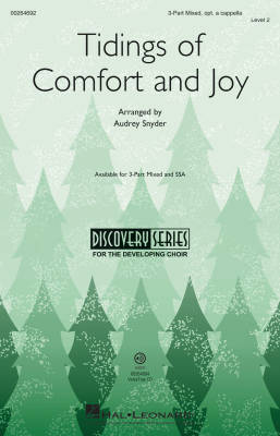 Tidings of Comfort and Joy - Traditional/Snyder - 3pt Mixed
