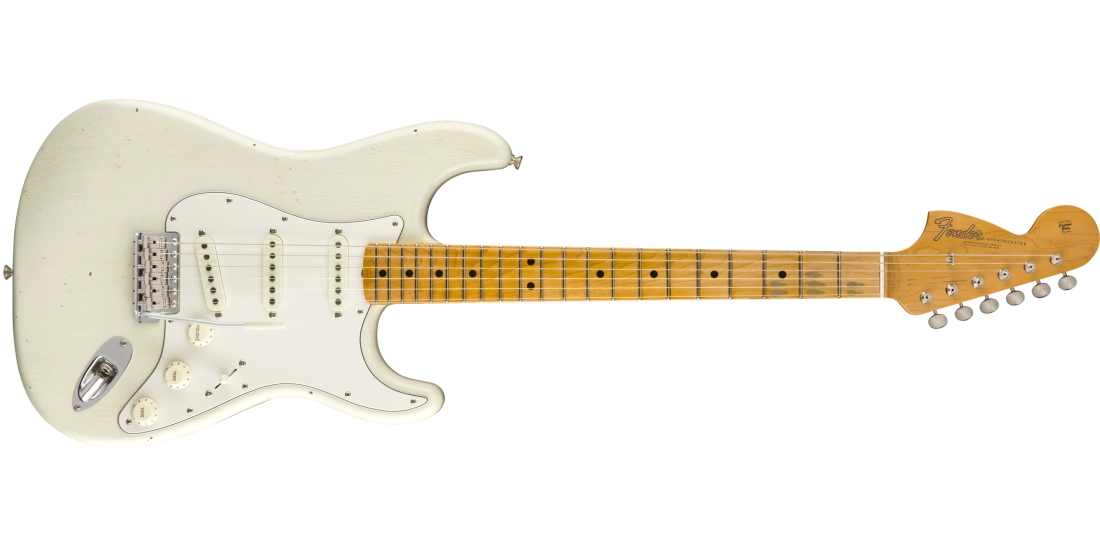 Jimi Hendrix Signature Voodoo Child Stratocaster Journeyman Relic - Olympic White
