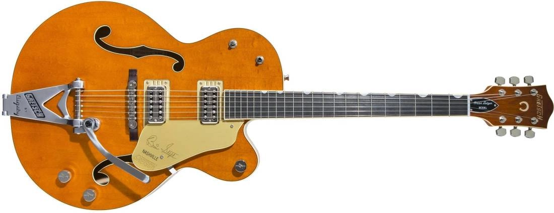 G6120T-BSSMK Brian Setzer Signature Nashville Hollow Body \'59 \'\'Smoke\'\' with Bigsby - Smoke Orange