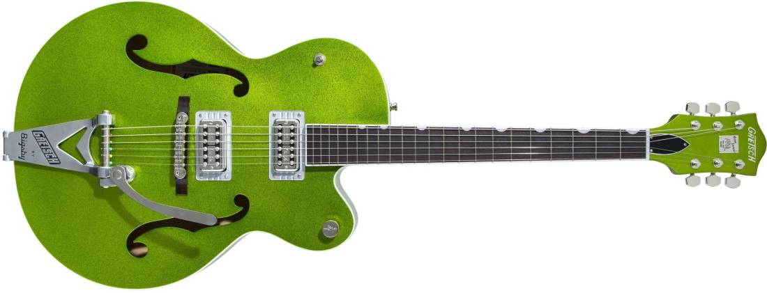 G6120T-HR Brian Setzer Signature Hot Rod Hollow Body with Bigsby - Extreme Coolant Green Sparkle