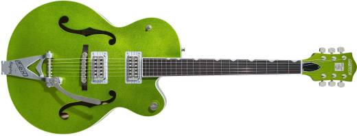 Gretsch Guitars - G6120T-HR Brian Setzer Signature Hot Rod Hollow Body with Bigsby - Extreme Coolant Green Sparkle