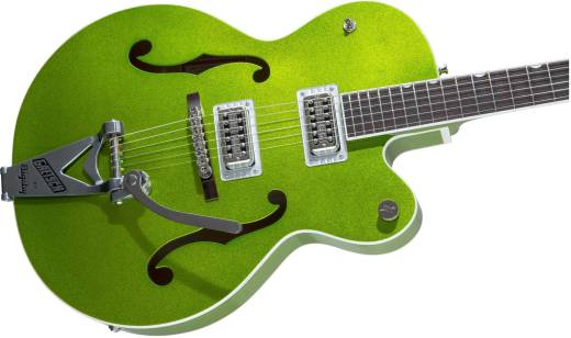 G6120T-HR Brian Setzer Signature Hot Rod Hollow Body with Bigsby - Extreme Coolant Green Sparkle
