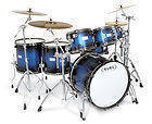 Meridian Maple Studioease 6-Piece Drum Kit with Hardware - Cobalt Blue