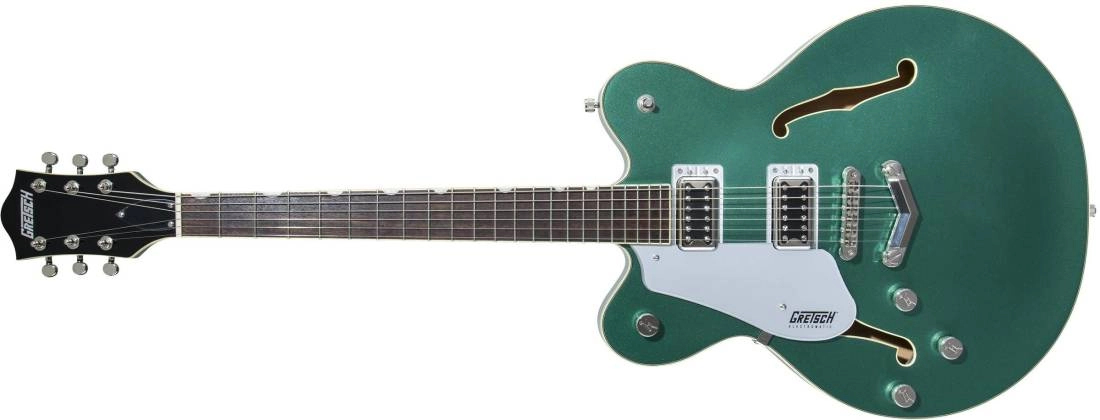 G5622 Electromatic Center Block Double-Cut with V-Stoptail, Left-Handed - Georgia Green