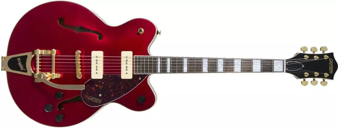 G2622TG-P90 Limited Edition Streamliner Center Block P90 with Bigsby and Gold Hardware - Candy Apple Red