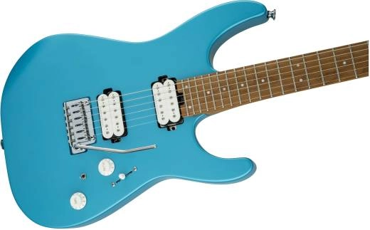 Pro-Mod DK24 HH 2PT CM, Caramelized Maple Fingerboard - Matte Blue Frost