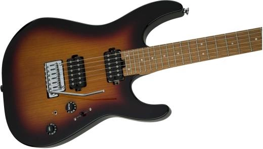 Pro-Mod DK24 HH 2PT CM, Caramelized Maple Fingerboard - 3-Tone Sunburst
