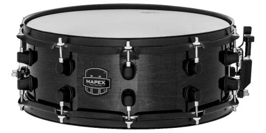 Mapex - MPX Maple Snare 14 x 5.5 inch - Transparent Midnight Black