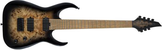 Jackson Guitars - HT7P Pro Series Signature Misha Mansoor Juggernaut 7-String Electric Guitar - Black Burst Burl