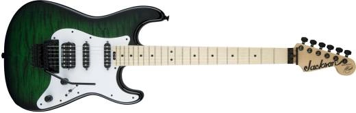 USA Signature Adrian Smith San Dimas Electric Guitar - Transparent Green Burst