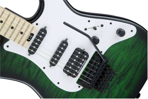 USA Signature Adrian Smith San Dimas Electric Guitar - Transparent Green Burst