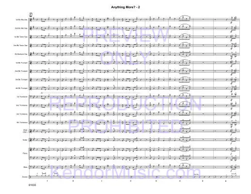 Anything More? - Halle - Jazz Ensemble - Gr. Medium