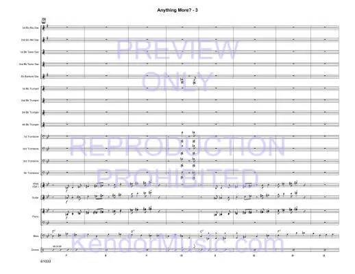 Anything More? - Halle - Jazz Ensemble - Gr. Medium