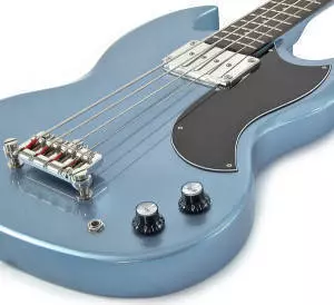 EB-0 Short Scale Bass - Pelham Blue