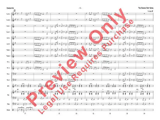 The Banana Boat Song - Jamaican Folk Song/Lopez - Jazz Ensemble - Gr. 0.5