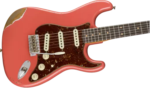 2018 Limited Edition \'60 Roasted Stratocaster Heavy Relic - Faded Aged Fiesta Red
