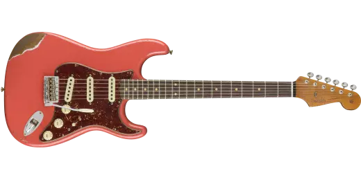 2018 Limited Edition \'60 Roasted Stratocaster Heavy Relic - Faded Aged Fiesta Red