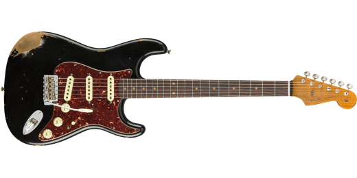 2018 Limited Edition \'60 Roasted Stratocaster Heavy Relic - Aged Black