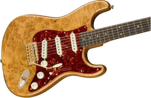 Artisan Maple Burl Stratocaster - Aged Natural
