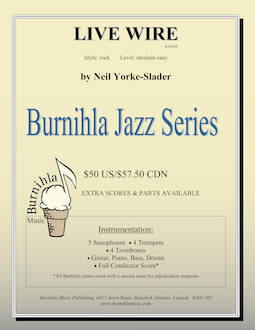 Burnihla Music - Live Wire - Yorke-Slader - Ensemble de Jazz - Gr. Medium Easy