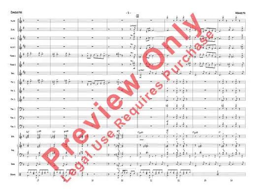 Mamacita - Henderson/White - Jazz Ensemble - Gr. 1