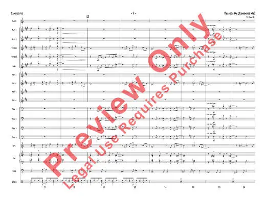 Recorda Me (Remember Me) - Henderson/Kamuf - Jazz Ensemble - Gr. 2.5